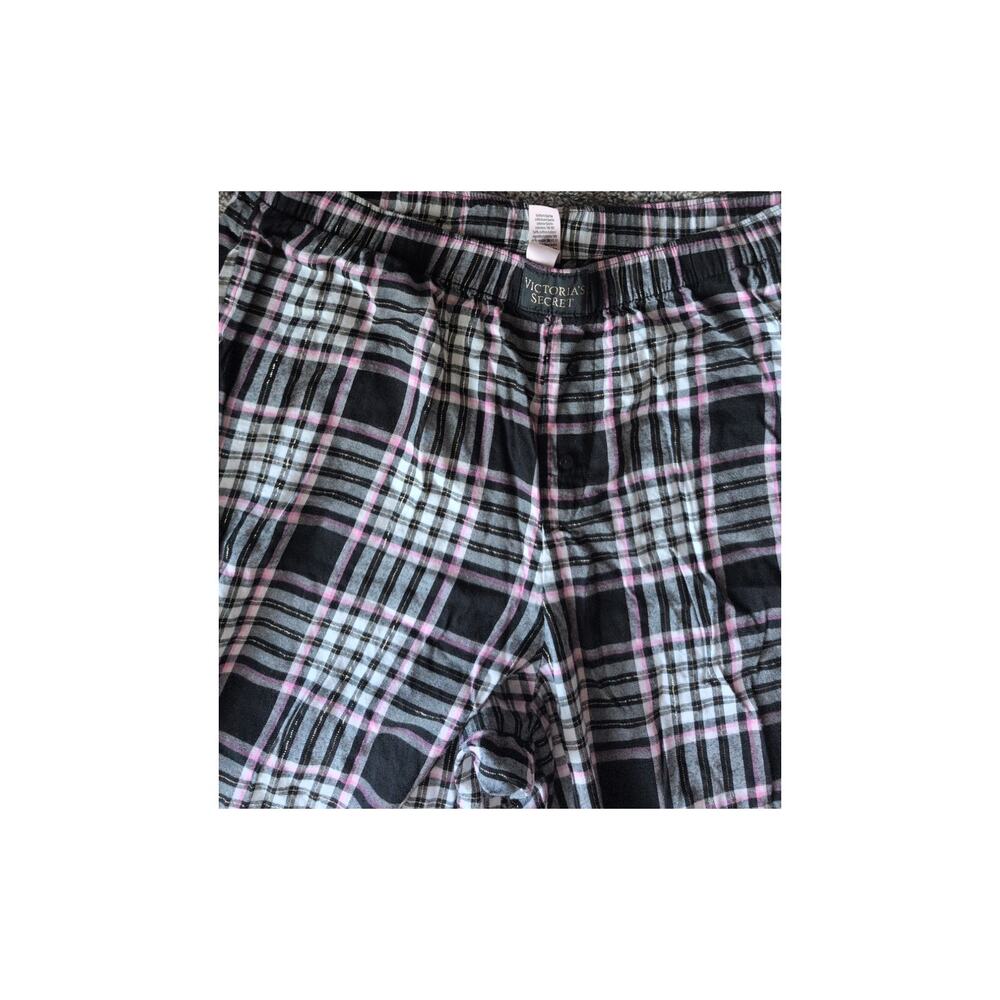 Victoria’s Secret Plaid Pajama Pants Size Large (EUC) - Picture 3 of 4